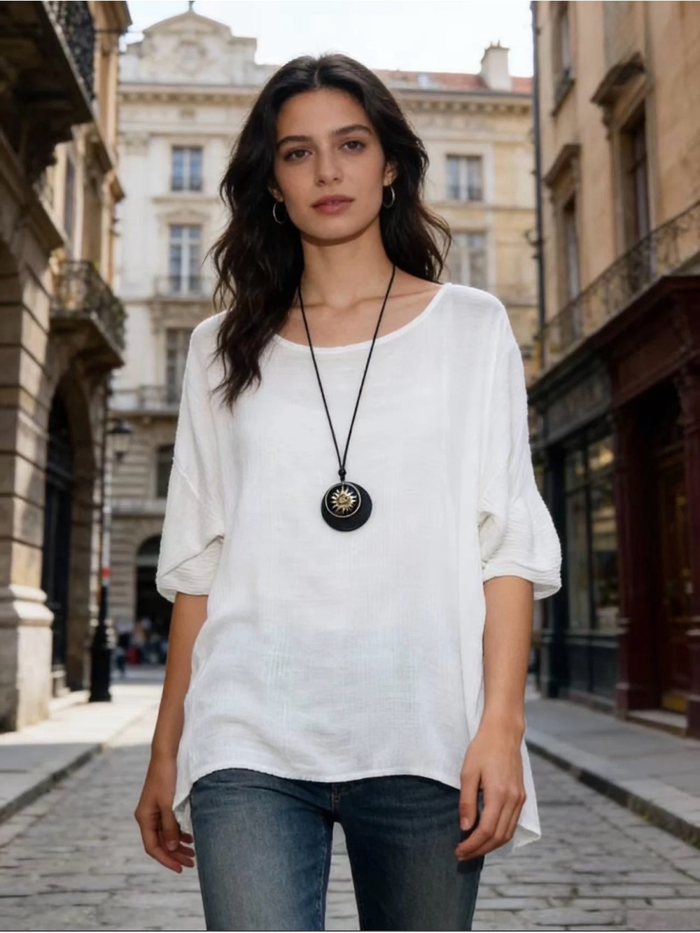 IT68. From Italy 🇮🇹 Relaxed viscose blouse in many colors